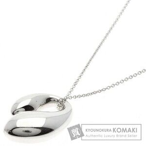 Tiffany Co Double Teardrop Necklace Silver